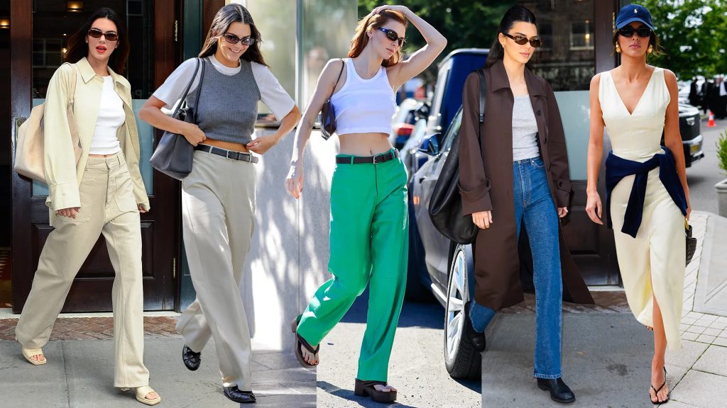 Kendall Jenner, a true inspiration: Here are some springtime fashion ideas to help you look your best!