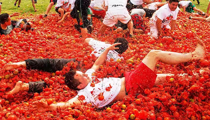 The Spanish Tomatina Extravaganza: A Festive Celebration of Tomatoes