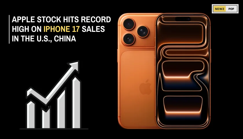 Apple stock hits record high on iPhone 17 sales in U.S., China