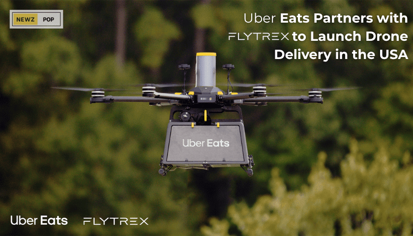 Uber Eats Partners with Flytrex to Launch Drone Delivery in the USA