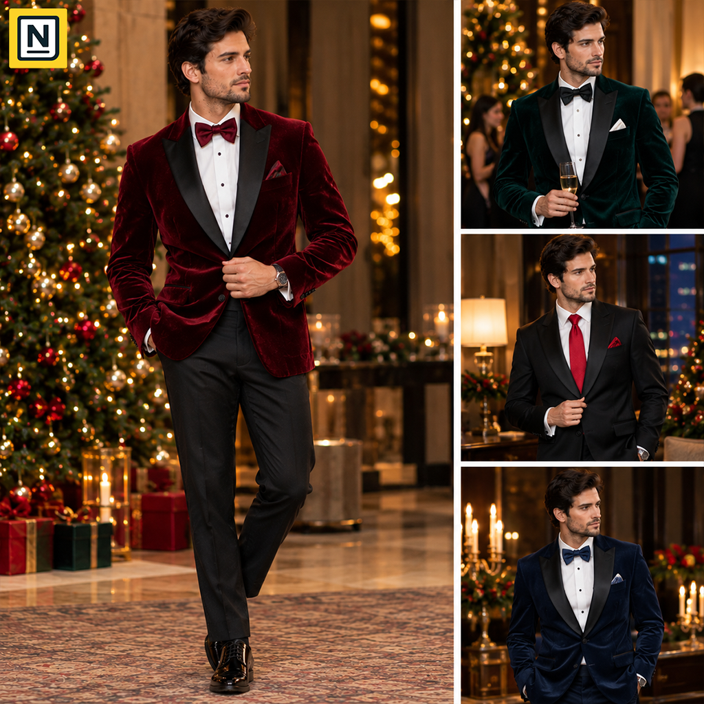 Men’s Christmas Fashion 2026, Black Tie Christmas Parties
