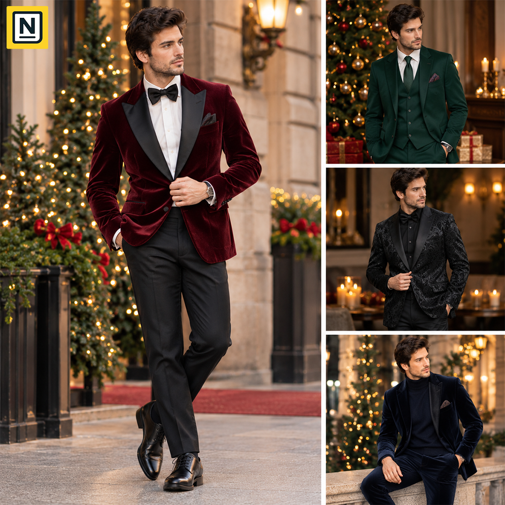 Men’s Christmas Fashion 2026, Festive Party Attire