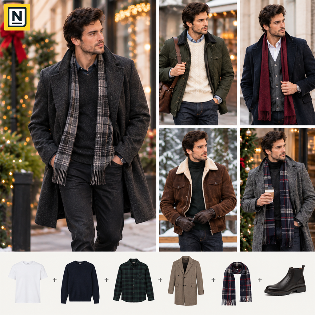 Men’s Christmas Fashion 2026: Layering Ideas for a Chic Winter Wardrobe